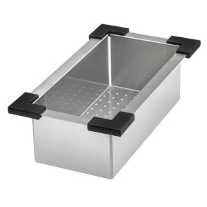 Golden Color Apron Stainless Steel Kitchen Sink Without Faucet R19 Corner