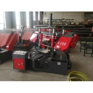 Diameter 300mm Steel Tube Semi Automatic Bandsaw Machine