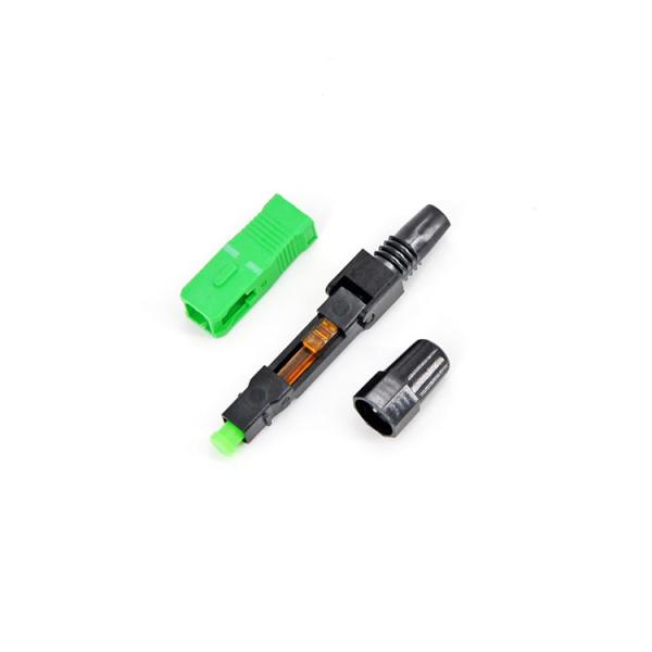 SC APC 5501 Fiber Optic Quick Connector Rapido Assemble