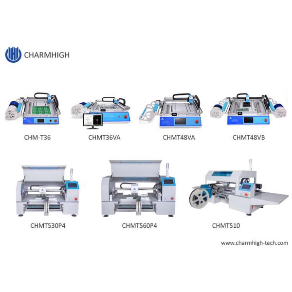 Buy Charmhigh 7 Models Desktop SMT SMD Pick And Place Machine, Small PCB maching machine at wholesale prices