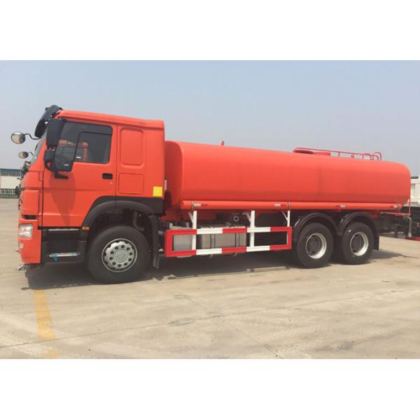Internal Anti - Corrosion Construction Water Transport Trucks 18-25CBM