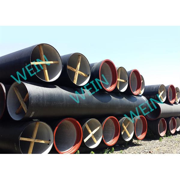 Buy Large Diameter Ductile Iron Pipe Cement Lined Zinc Coating For Water Lines at wholesale prices
