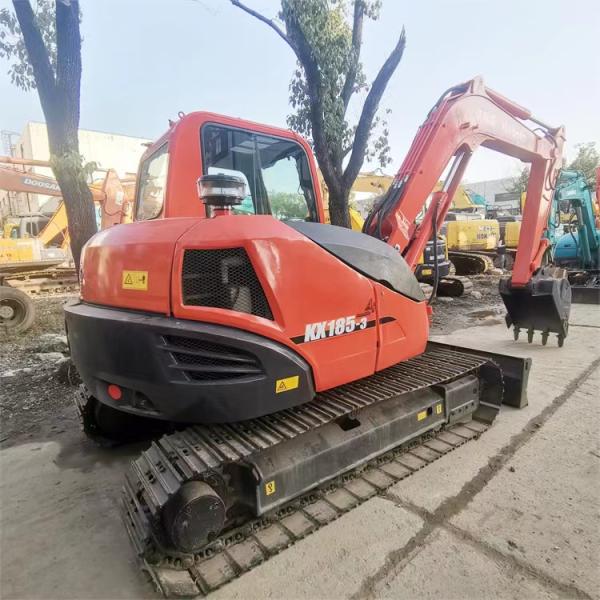 2021 Original Japan 8 Ton Mini Excavator Kubota KX185 with 0.35m3 Bucket Capacity