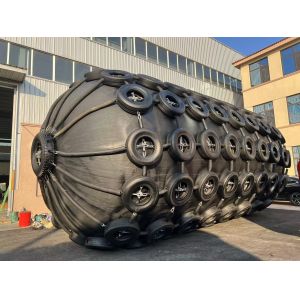 Anti Aging Explosion Proof Pneumatic Rubber Fender 50Kpa 80Kpa