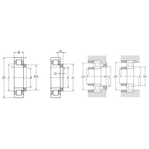 NN3006KW33P5 Cylindrical Roller Bearing Machine Tool Spindl Bearings