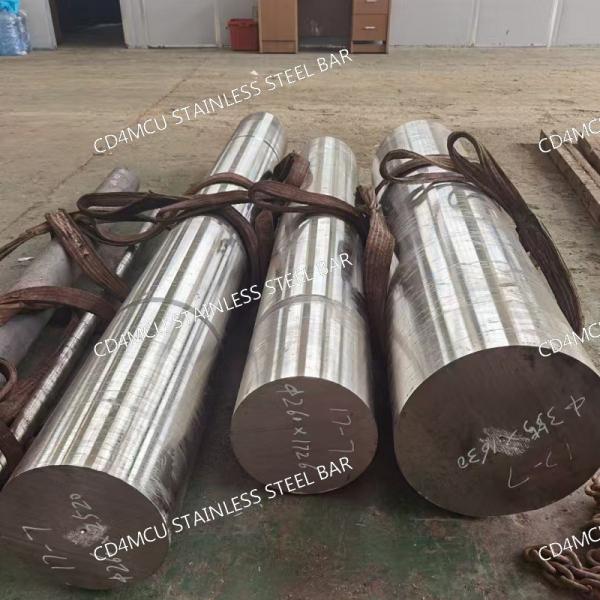 CD4MCU Stainless Steel Round Bars Superior Durability Wear Resistance