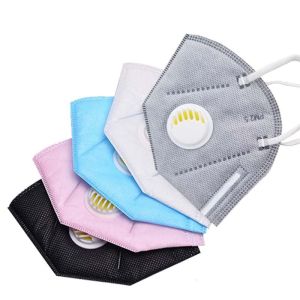 Outdoor Foldable Ffp2 Mask Three Layers Protection Filtration Bacterial