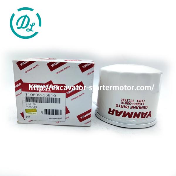 EexcavaStart Yanmar 4TNV88 Fuel Filter OEM 119802-55810 119802-55801