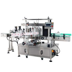 Condition Electric Driven Type Double Sides Flat Bottle Labeling Machine with