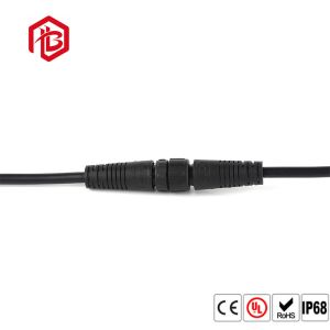 Quick Locking Soldering Mini Rubber Watertight Cable Connector