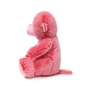 18 Inch Bright Pink Big Stuffed Monkey Plush Toy Soft Cotton High Quality PP