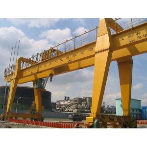 40 Ton Double Girder Gantry Crane Mining Material Handing Traveling