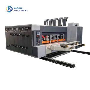 High Speed Die Cutting Corrugated Box Printing Machine For 180 Pcs/min