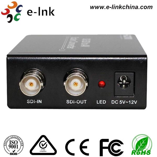 SDI to AV Scaler CCTV Fiber Optic Converter 1 Port BNC SD / HD / 3G - SDI + 3