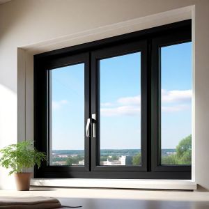 Open Style Aluminum Frame Sliding Windows , Modern Aluminum Windows Residential