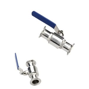 OEM Support SS304 1/4''-4.0'' Homebrew Tri-Clamp Ball Valve Stainless Steel