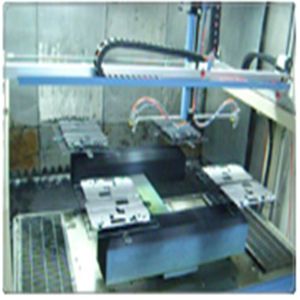 China Servo Motor Drive 4kw Auto Painting Machine Five Axis For Metal Plastic on sale