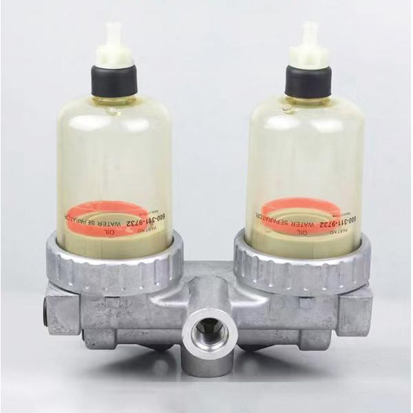 600-311-9732 Oil Water Separator For PC200-5 PC400-7 PC200-6 Double Filtration