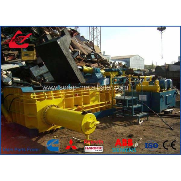 Buy Top Turn Out Hydraulic Metal Scrap Baler Press Machine For Metal Copper Aluminum Steel Scrap recycling yard at wholesale prices