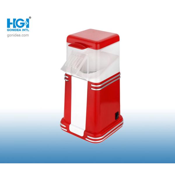 Mini Hot Air Popcorn Maker Machine 1200W 230V 3.5Oz Non Slip Feet
