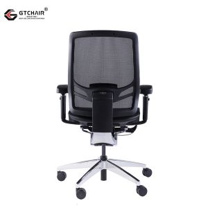 Height Adjustable Ergonomic Office Chair Nylon Base Swivel Mesh PA Plastic