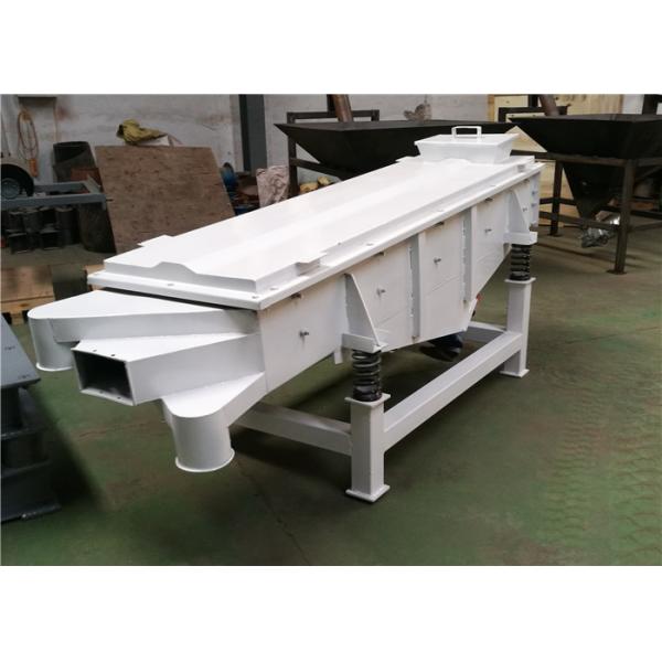 Buy 45 Degree 500*2000 Linear Vibrating Screen Machine Sieve Powder at wholesale prices