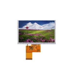 TTL TFT LCD Display 5 Inch TFT LCD Panels 800x480 Resolution With Touch Screen