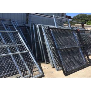 Building Chain Link Privacy Mesh Fence / Construction Site Fencing Easily