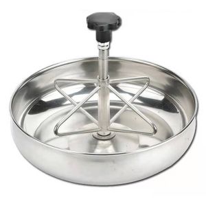 304 Stainless Steel Automatic Pig Feeder Trough 25cm Dia