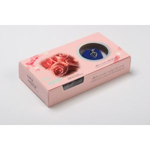 French Versions Color Box Love Pearl Necklace Gift Box With Fashion Cage Pendant