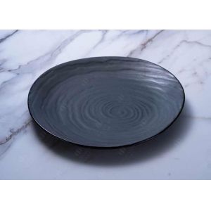 SGS Irregular Dark Night Porcelain Dessert Plates