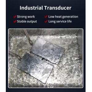 1500W Submersible Ultrasonic Transducers Adjustable Timer Rigid Tube Wiring