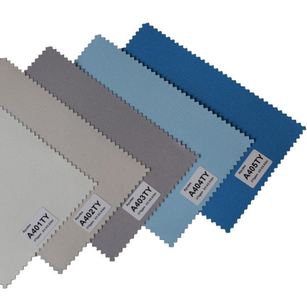 100% Polyester Silver Coated Blackout Roller Blinds Fabrics for Home Decor Window Decoration