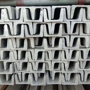 316 321 904 Stainless Steel U Channel Profile Angel Bar 0.8mm Slit Edge