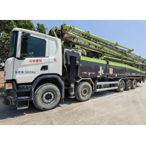 Semi-Dry Shotcrete Type 67m Zoomlion Mass Footings Concrete Pumper for High Rise