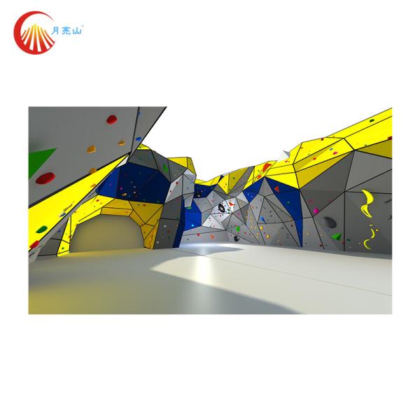 Buy Waterproof Boulder Climbing Wall Adventure Park Artificial Wall Climbing at wholesale prices