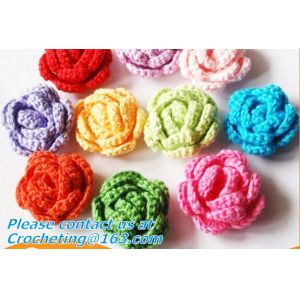 crochet flower necklace, crochet collar necklace, necklace, Crochet Flower