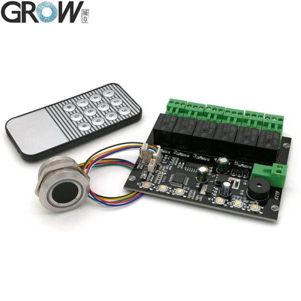Buy GROW K219-A+R503 Programmable Fingerprint Infrared Control Board Control Relay Time Control Switch at wholesale prices
