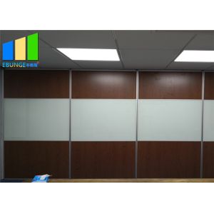 United State Style Removable Conference Room Folding Sliding Partition Walls