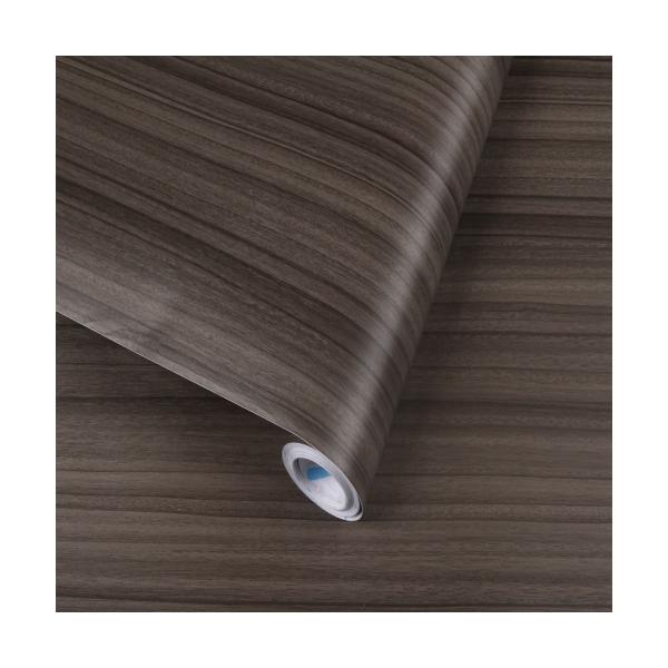 Removable Wood Wall Paper with Mildewproof Feature Peel and Stick Self-Adhesive