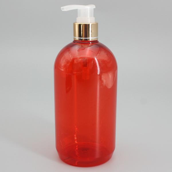 Buy Red 24mm 16.9oz Refillable Shampoo Bottles at wholesale prices