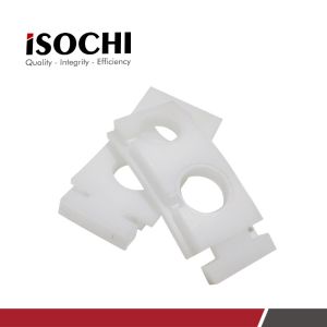 White Plastics Rectangle Pressure Foot Customized Available