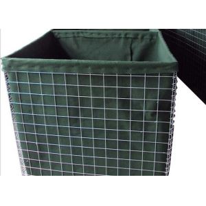 Galvanized Army HESCO Wall