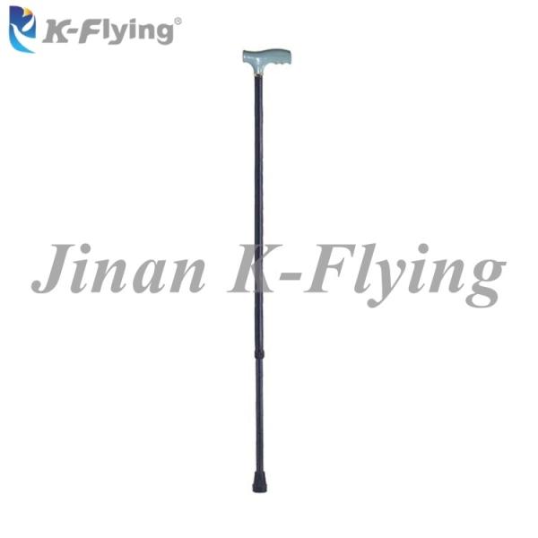 Buy Wooden Handle Height Adjustable Aluminum Disabled Walking Cane at wholesale prices