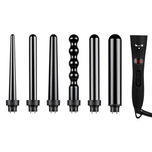 6 In 1 Interchangeable Ceramic Curling Set