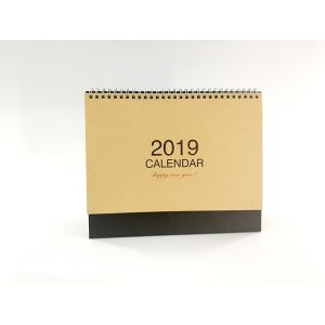 Stereoscopic Triangle Desk Wall Calendar Black Board Eco Friendly Kraft Paper
