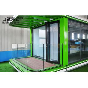 Villa Landscape Decoration Prefabricated Movable Apple Capsule House with