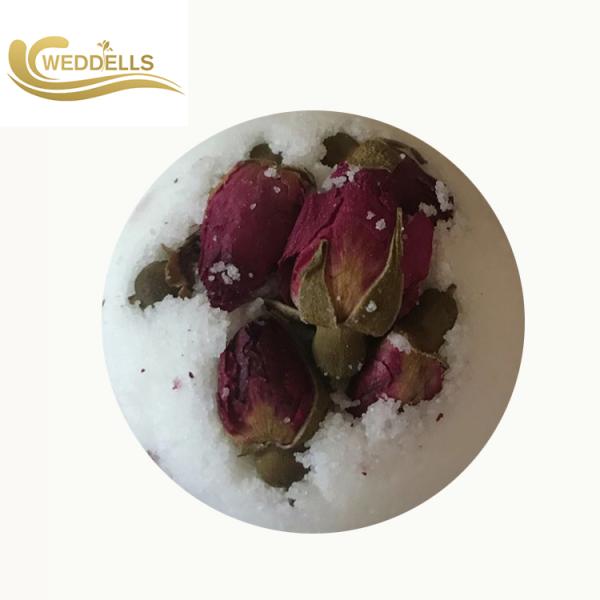 Eco Friendly Dried Flower Bath Bombs Color And Label Private Customized