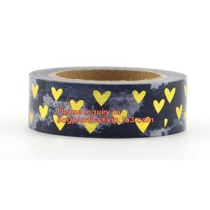 HAPPY VALENTINE'S DAY SERIES WASHI TAPE,Dia3.7cm Animal Flower Whale Washi Tape