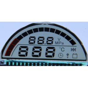 Quality Customized Automobile Instrument BTN LCD Screen 7 Segment LCD Display for sale